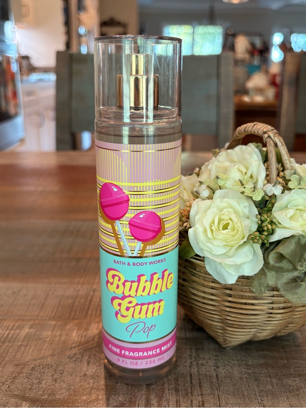 Bath & Body Works BUBBLE GUM POP Fine Fragrance Spray FULL SIZE 8 oz!